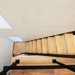 上から見た階段/福島県田村市/DELiGHT HOME/S様邸