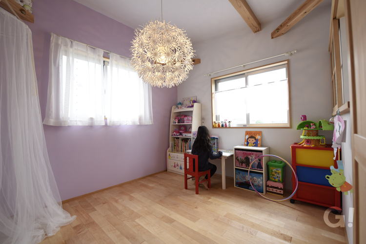 かわいいが詰まった子供部屋