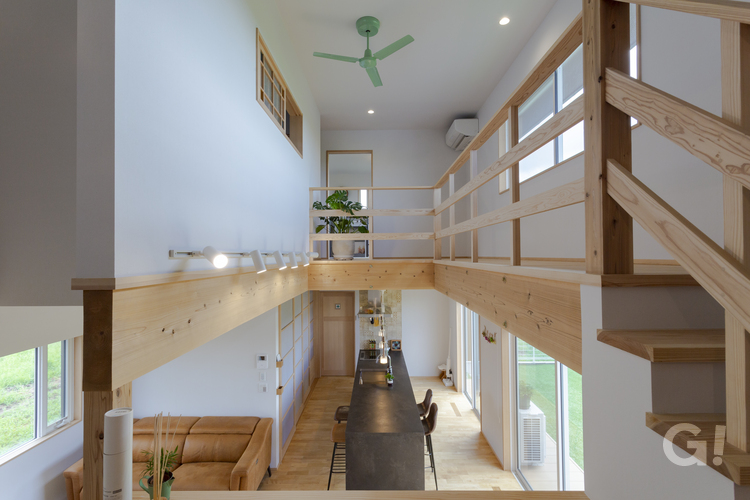 中2階が生み出す特別感