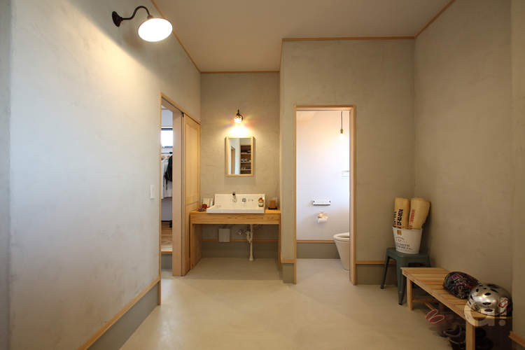 「ただいま」から、もう清潔。