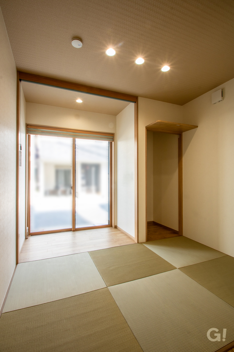 光がやさしく包み込む、心静まる和の空間。