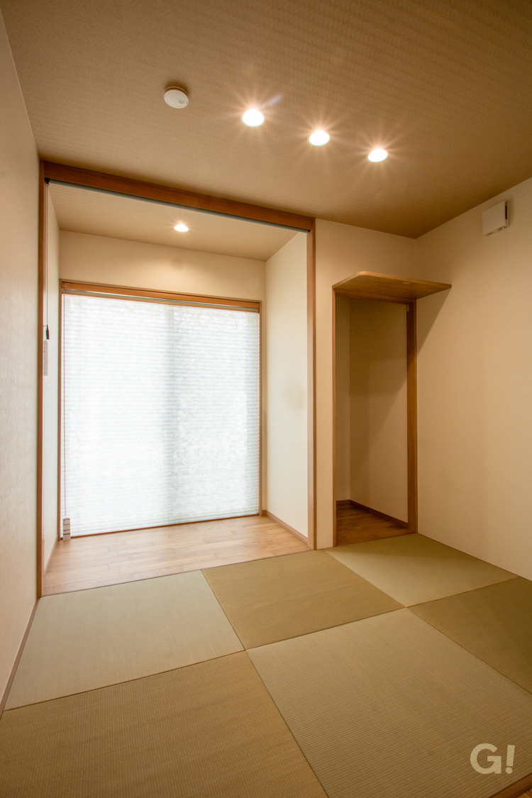 光がやさしく包み込む、心静まる和の空間。の写真