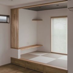リビングの小上がり畳コーナー