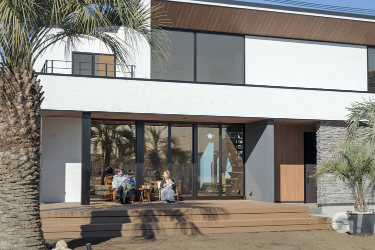 リゾートライクな外観