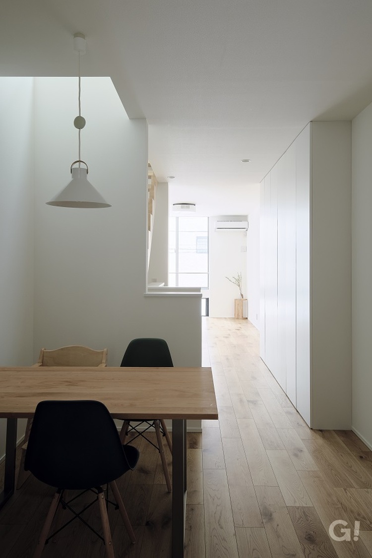 都市に棲む家２／大阪市　リビング