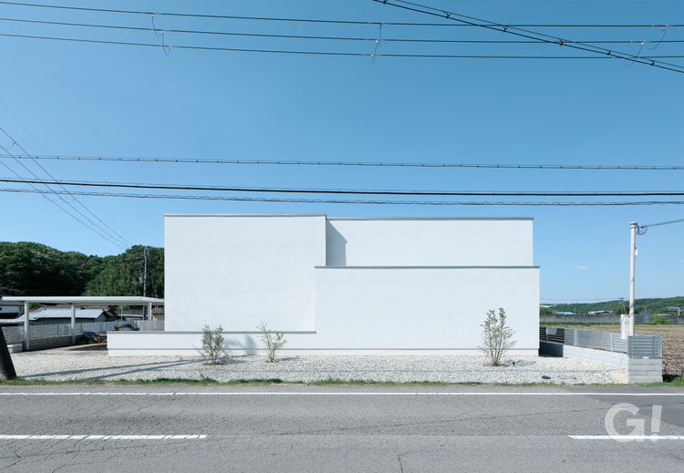 モダンな田舎の家