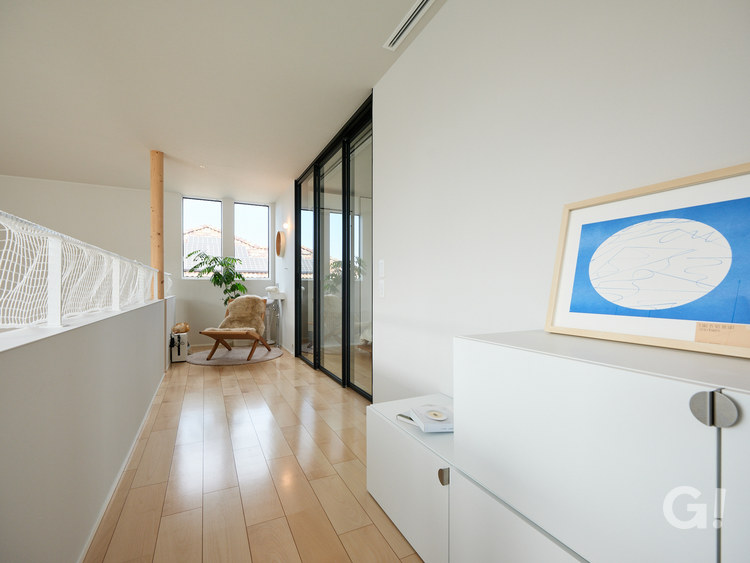 猫と暮らす円環構造の家／南大阪