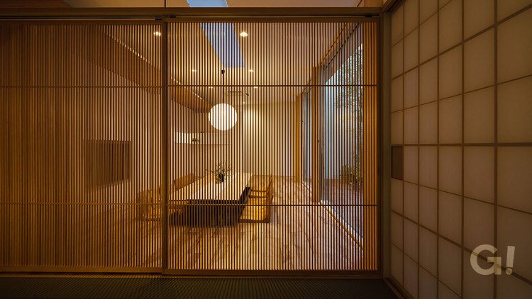 囲炉裏の住宅／大阪府／コートハウス