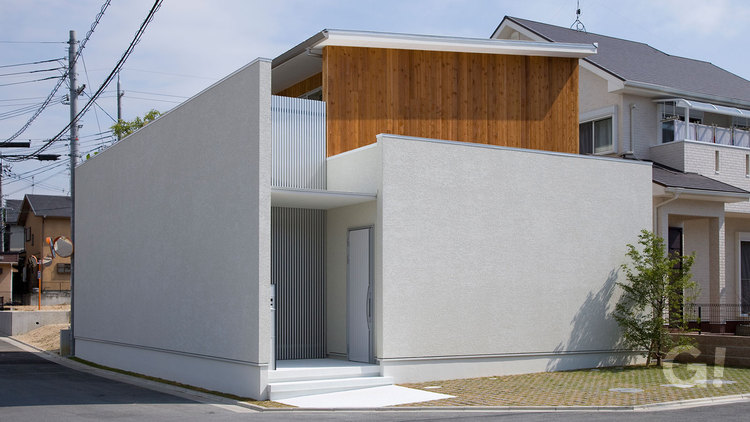 ひかり庭の家／奈良県／コートハウス　外観