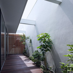 A型スリットからつづくコートハウス／奈良県