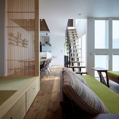 ヴィンテージハウス／大阪市　リビング