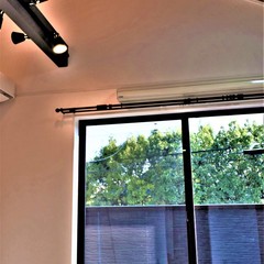 2階リビングから見える木々