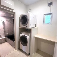 乾太くんのある、脱衣所