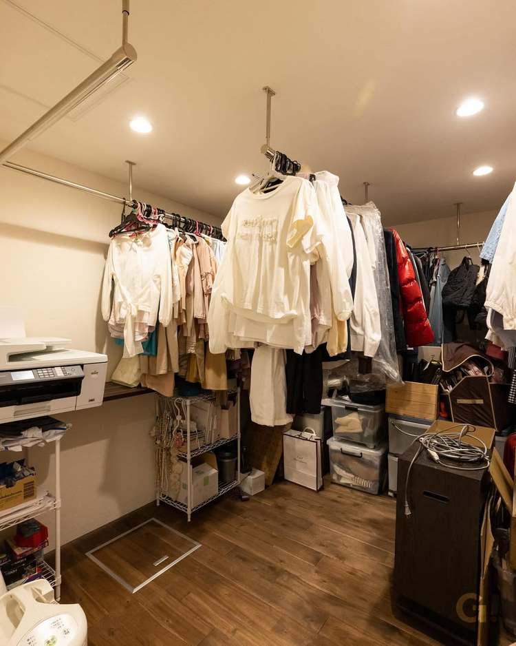 家族の収納部屋です。