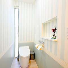 可愛い色柄でお気に入りの空間です