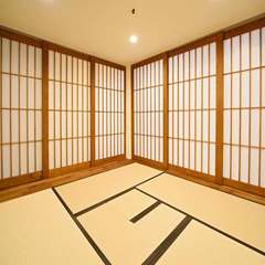 障子をしめると個室になります