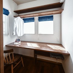 神水本町モデルハウス　ランドリールーム
