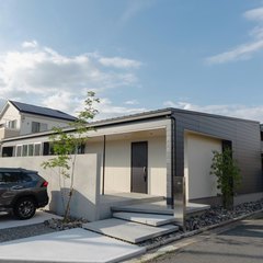 落ち着きと上質を備えた平屋の家