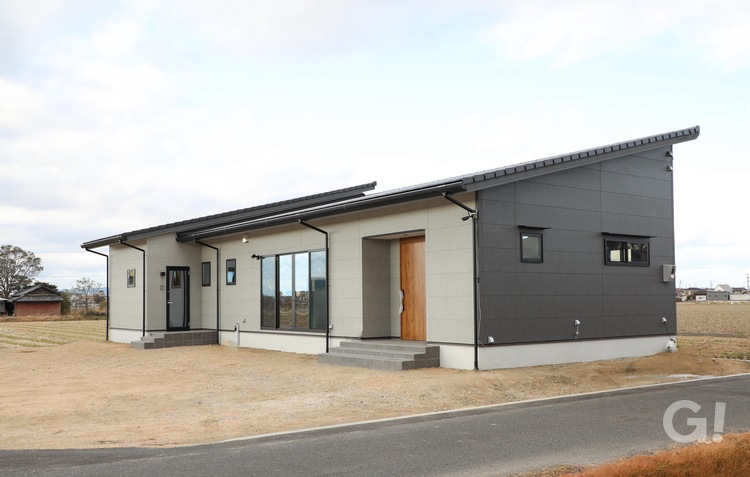 ～田園風景の中の平屋住まい～