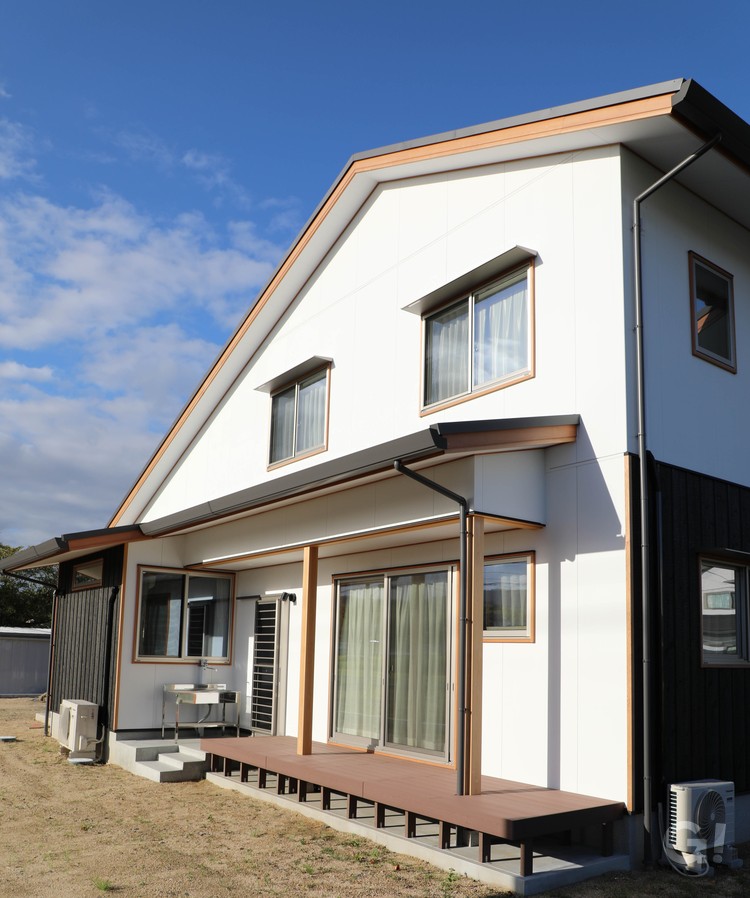 シンク+ウッドデッキ