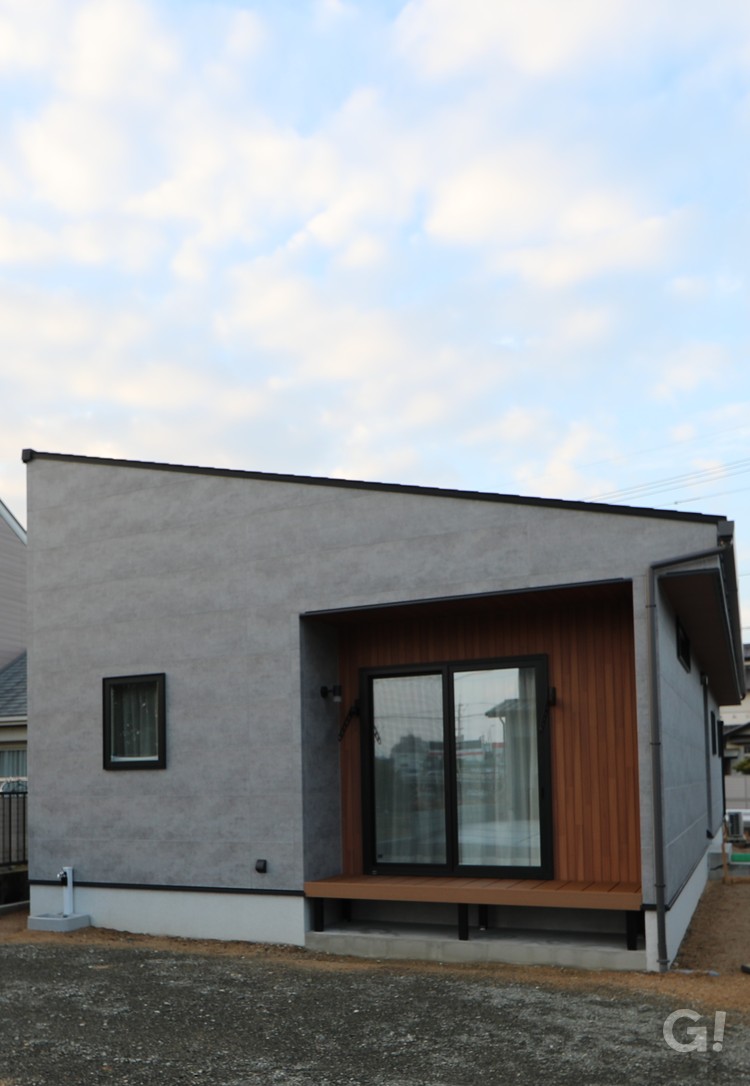 シンプルな平屋