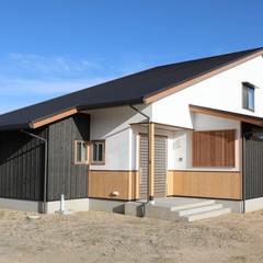 下屋根のある大屋根