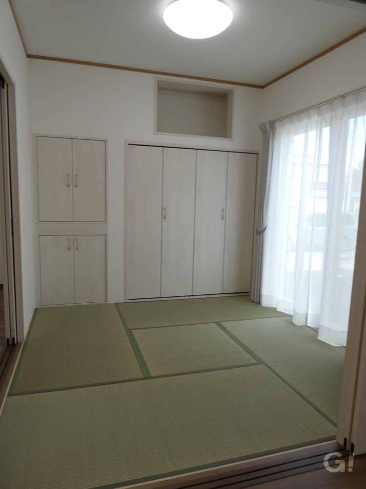 陽当たりの良い和室空間。