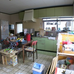  減築リノベーションで生まれ変わった住宅！　キッチン。