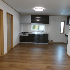 広々とした解放感あるリビング。