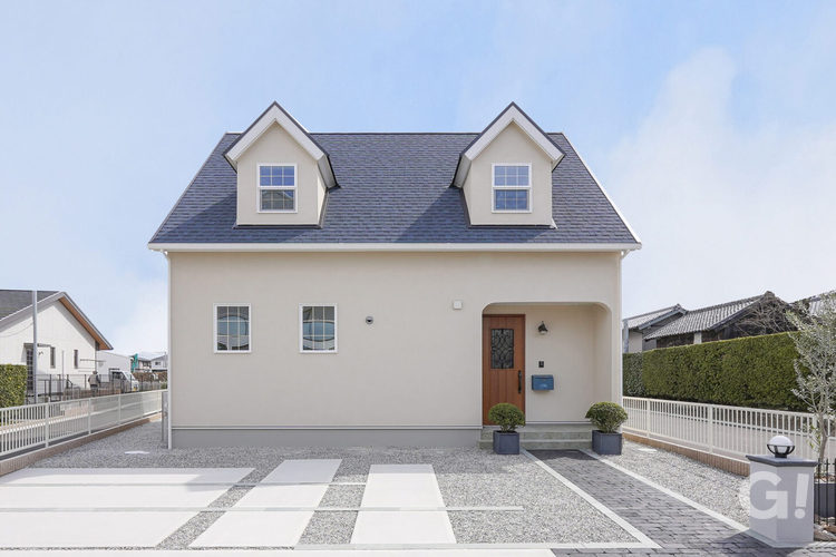 ドーマー屋根がかわいい33坪のお家