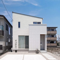 27坪二人暮らしの白いお家