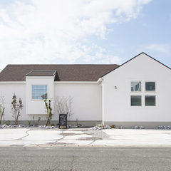 平屋の店舗併用住宅