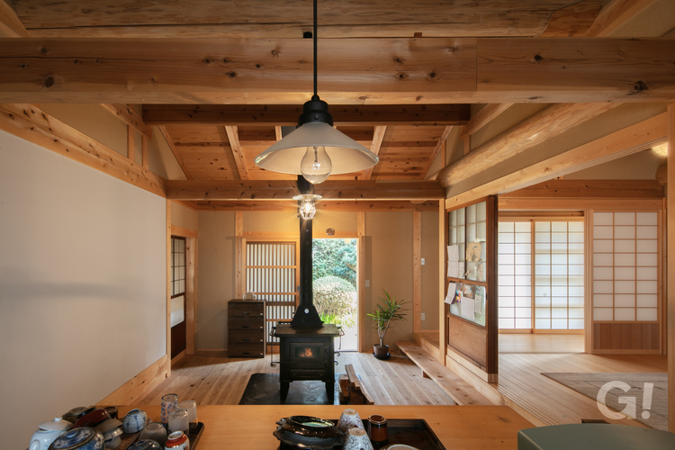 木のぬくもりに包まれる、心安らぐ住まい
