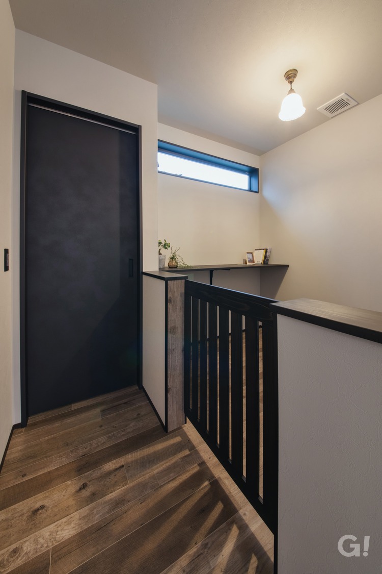 主寝室のすぐ横にある、愛犬のスペースの写真