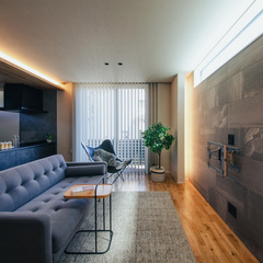 空間に優しく溶け込む間接照明はリラックス効果も