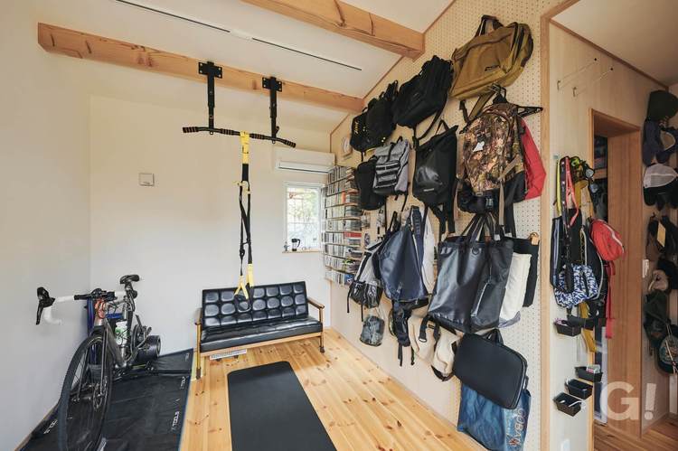 自転車のための部屋
