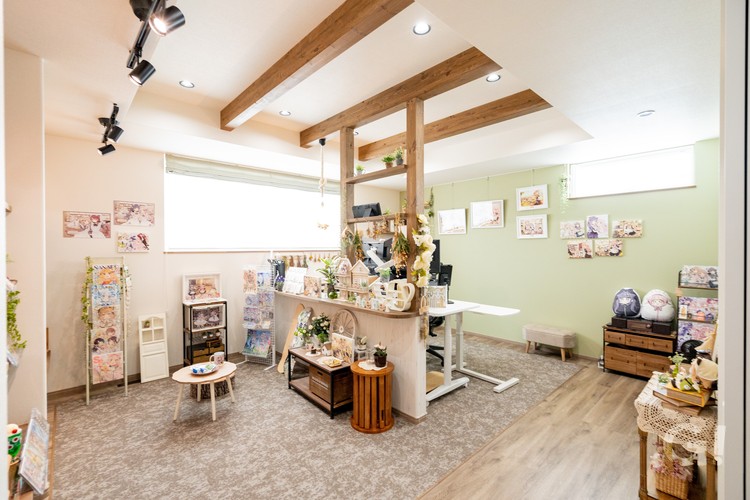 アトリエ作業部屋