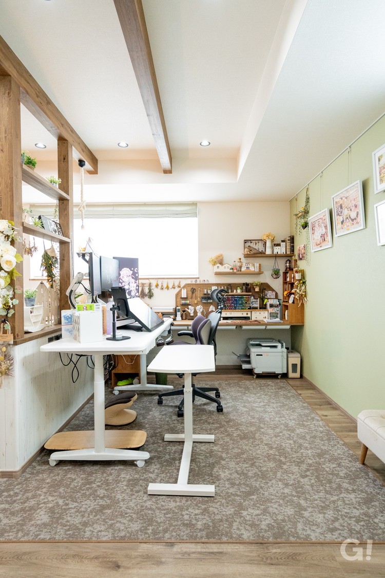 アトリエ作業部屋