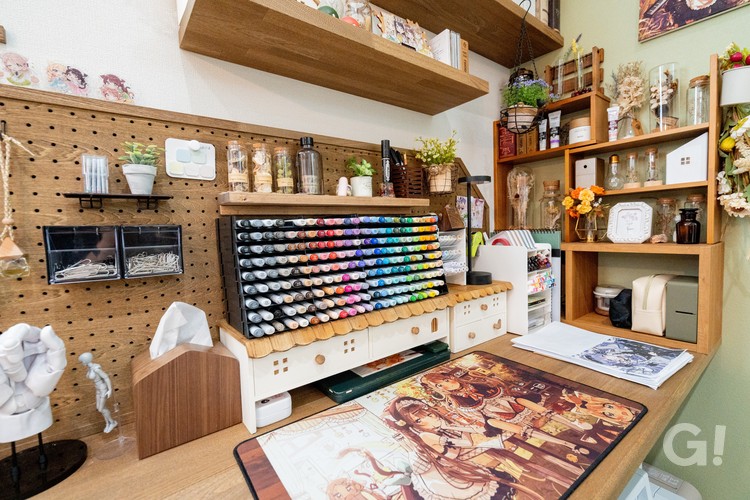 アトリエ作業部屋
