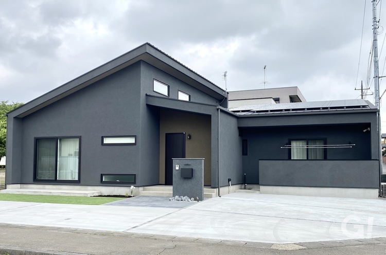 シンプルな平屋住宅