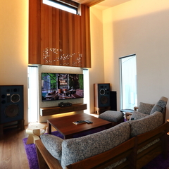 ビー玉でデザインしたリビング