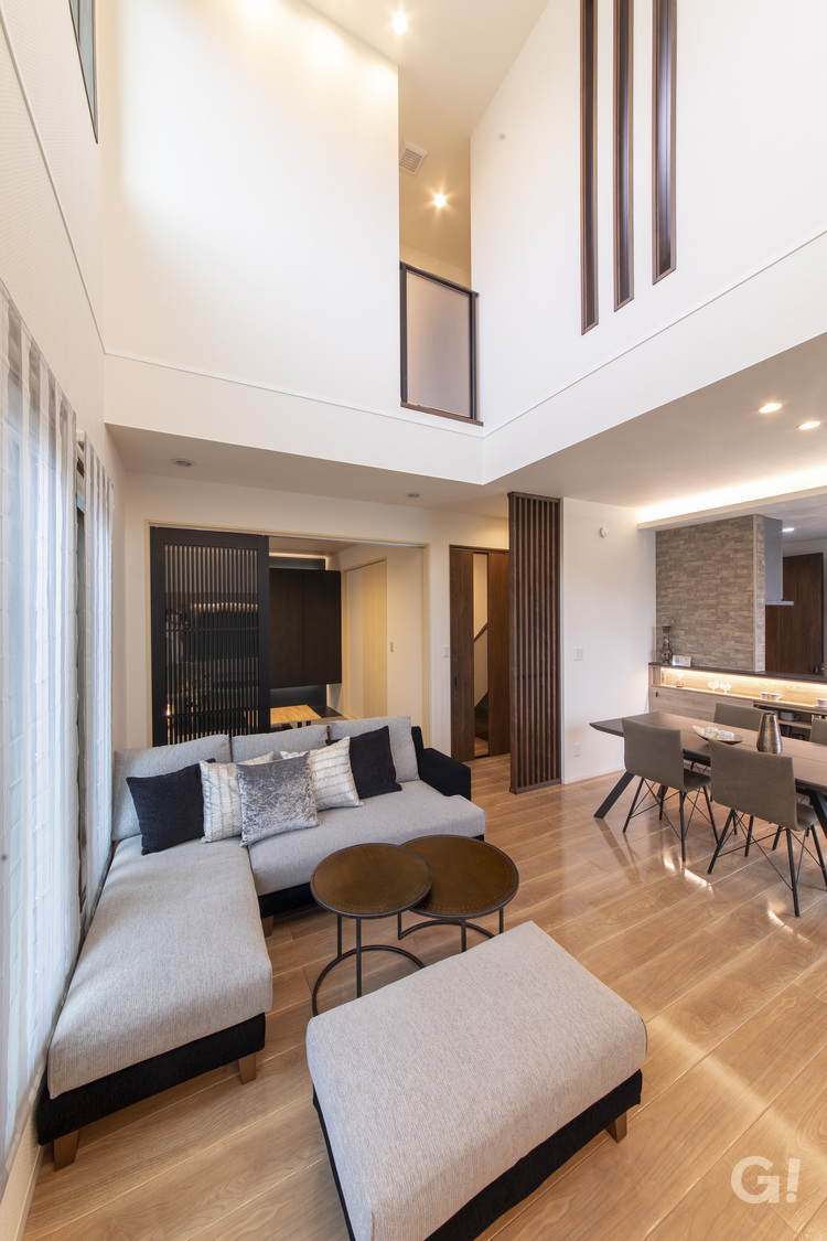 一条工務店/この開放感を、冬でも素足で。