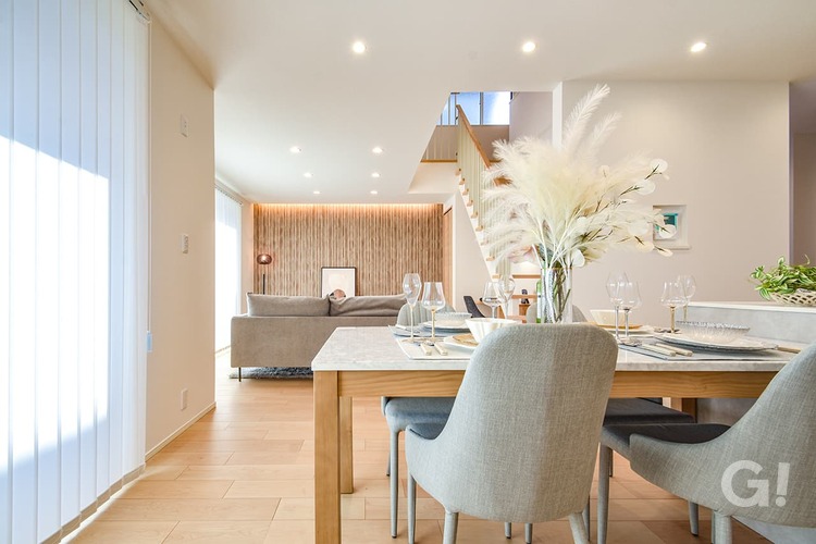 快適なお料理を楽しむセパレートキッチンの家