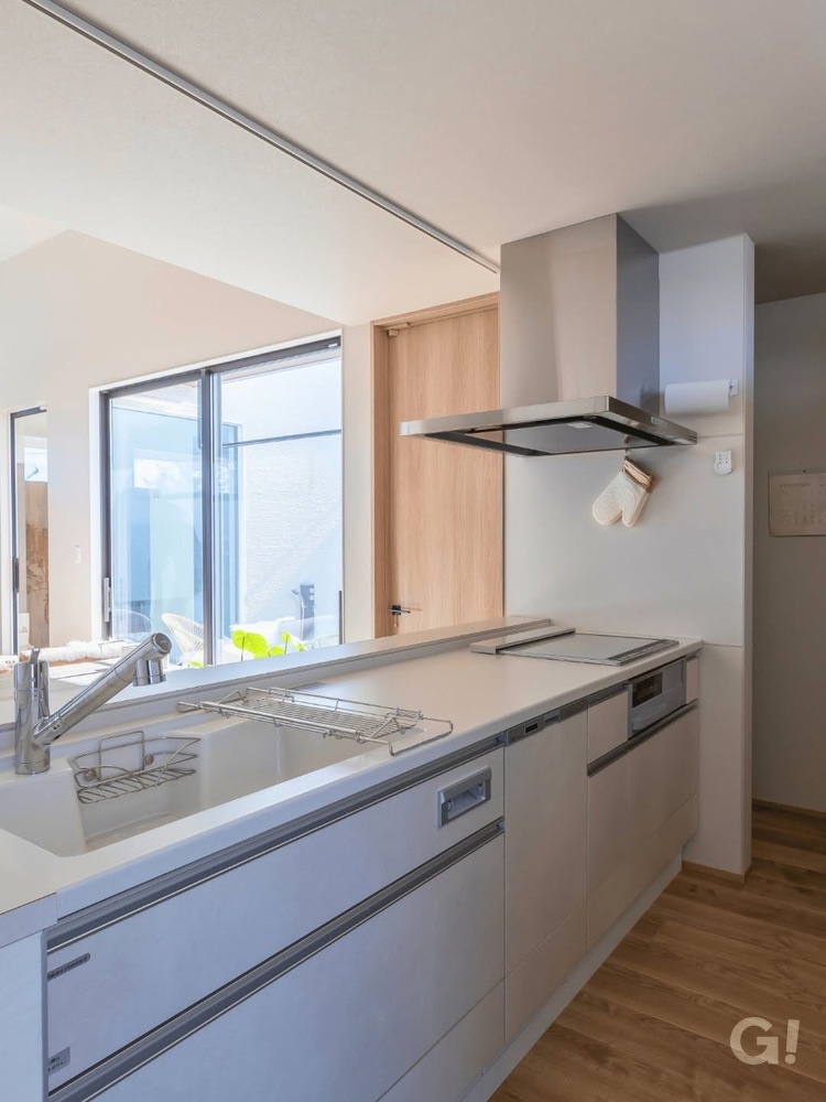 木のぬくもりを感じるキッチン