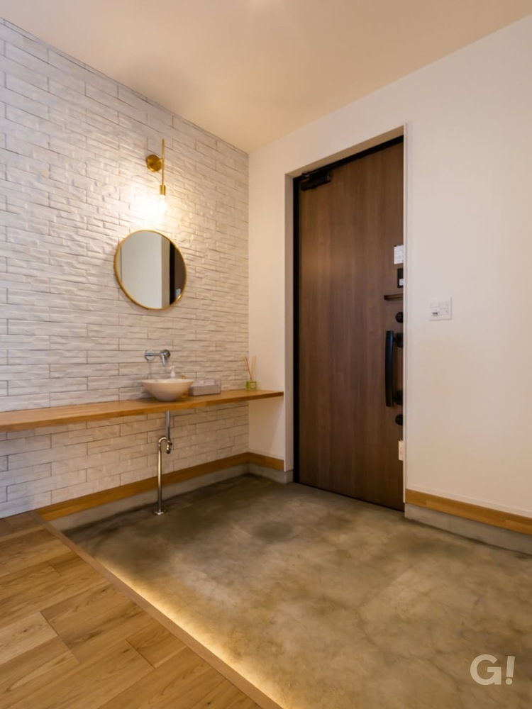 美しく迎える玄関空間