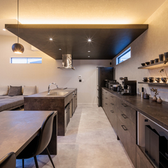 スタイリッシュで使いやすいキッチン