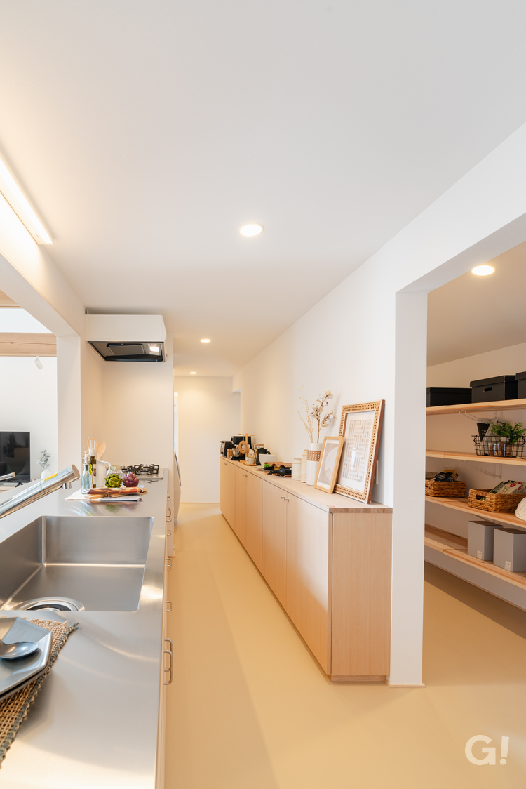 家事効率を高める一直線の動線