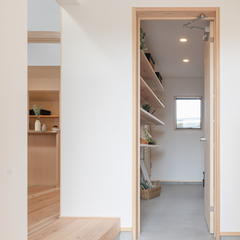 快適な家事動線を叶える玄関