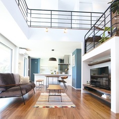 空間をデザインする、スキップフロアのある暮らし