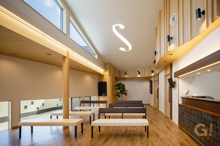 『建物自体が人を癒す』クリニックの写真